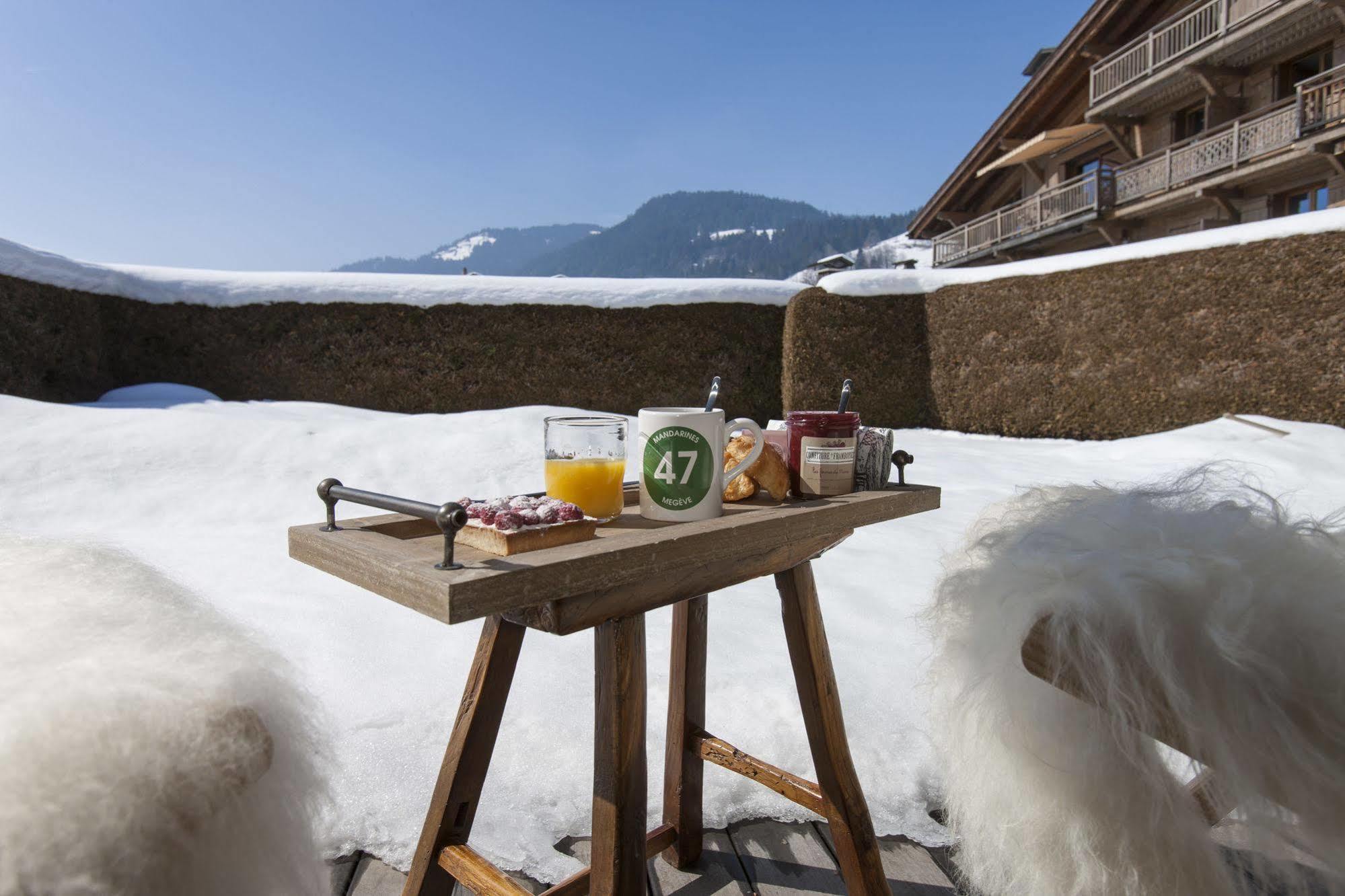 Appartement Flocon De Nell Megève Exterior foto